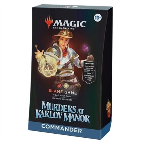 Murder at Karlov Manor - Commander Deck Blame Game - Magic the Gathering